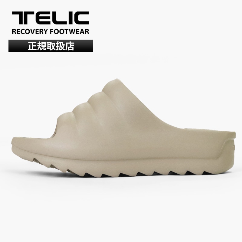 テリック TELIC リカバリーサンダル W-CLOUD ダブルクラウド 厚底 軽量 コンフォート サンダル スポーツサンダル シャークソール メンズ レディース 靴 2026SS 新作 コルクブラウン Cork brown | ブランド [正規取扱店]