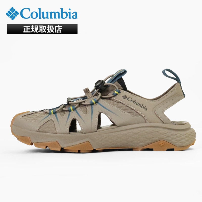 コロンビア Columbia サンダル メンズ ピークフリーク ラッシュ シャンダル PEAKFREAK RUSH SHANDAL スポーツサンダル 靴 2026SS 新作 Wet Sand Everblue BM0341 252 | ブランド [正規取扱店]