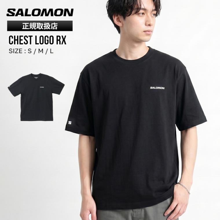 サロモン SALOMON Tシャツ 半袖 CHEST LOGO RX チェストロゴ メンズ