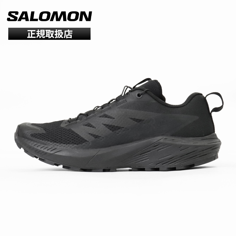 サロモン SALOMON スニーカー レディース センスライド SENSE RIDE 5 SR トレイルランニングシューズ ジョギング トレラン 普段履き 業務用 作業用 靴 2026SS 新作 オールブラック L47377600 | ブランド [正規取扱店]