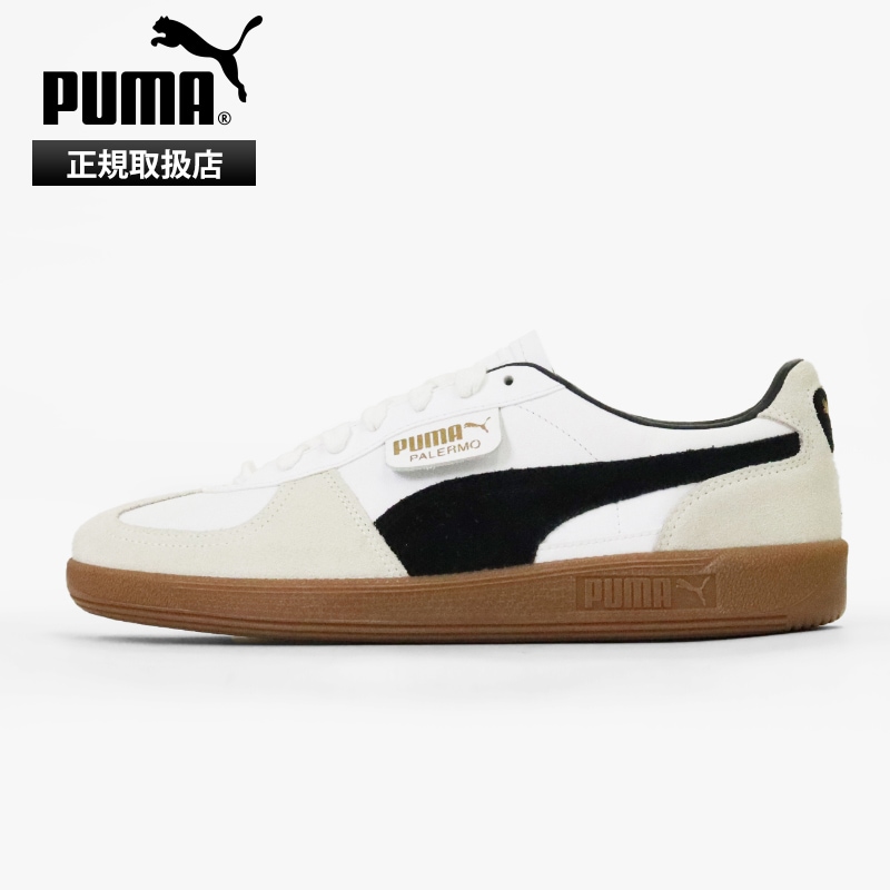 プーマ PUMA スニーカー メンズ PALERMO LTH パレルモ レザー 牛革 靴 軽量 スポーティー 2026FW 新作 プーマホワイト 396464 01 PUMA WHITE-VAPOR GRAY-GUM | ブランド [正規取扱店]
