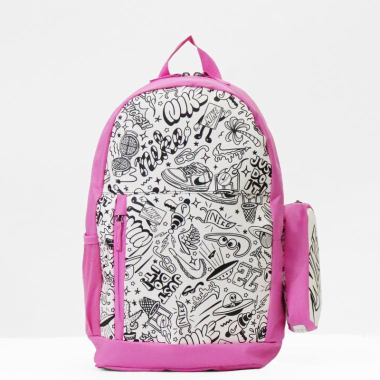 ナイキ NIKE バックパック エレメンタル Elemental キッズリュック デイパック ミニリュック 20L ペンケース ポーチ付き キッズ 子供 旅行 軽量 カスタム可能 2026年秋 新作 ピンク IM2515-675 | ブランド [正規取扱店]