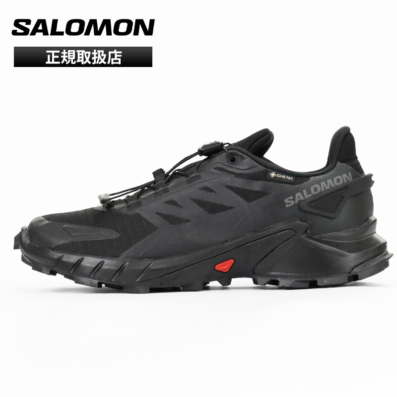 サロモン SALOMON スニーカー レディース スーパークロス ゴアテックス SUPERCROSS 4 GTX トレイルランニングシューズ トレラン ブラック 靴 2026年秋冬 新作 GORE-TEX 防水 L41733900 | ブランド [正規取扱店]