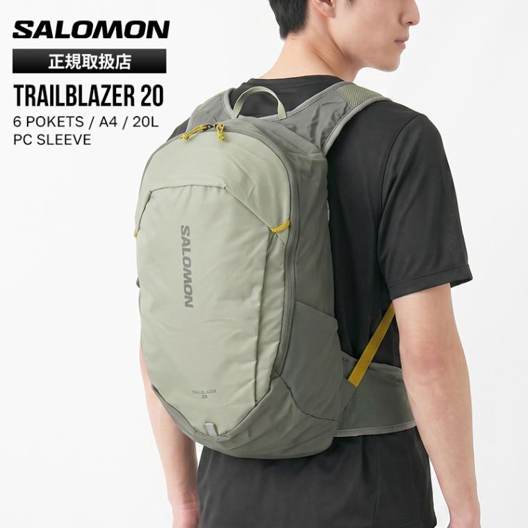 サロモン SALOMON バックパック TRAILBLAZER 20 デイパック メンズ レディース ハイドレーションバッグ ハイキング ザック リュック アウトドア 20L 軽量 ロゴ 2026年秋冬 新作 LC2462800 | ブランド [正規取扱店]