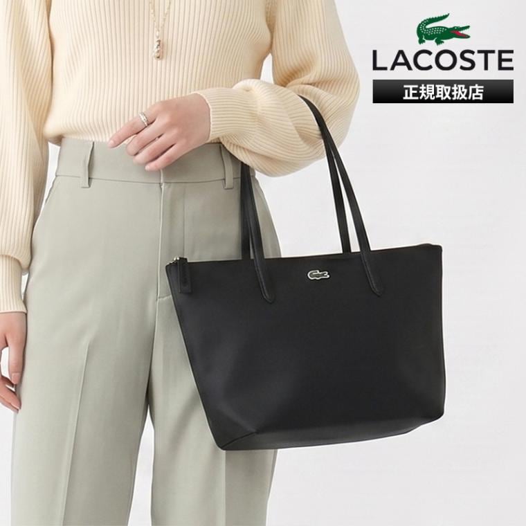 ラコステ LACOSTE トートバッグ L.12.12 コンセプト プチピケ スモール トート メンズ レディース バッグ 通勤 通学 ビジネス 軽量 ロゴ 2026年秋冬 新作 NF2037PM | ブランド [正規取扱店]