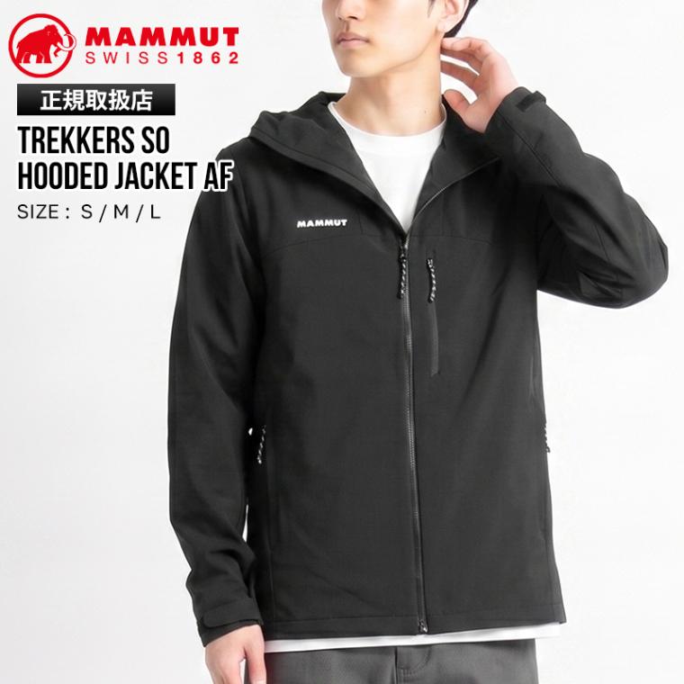 マムート MAMMUT ジャケット トレッカーズ ソフトシェル フーデッド アジアンフィット Trekkers SO Hooded Jacket AF Men メンズ アウター 長袖 服 撥水 S/M/L 2026年秋冬 新作 1011-02520 | ブランド [正規取扱店]