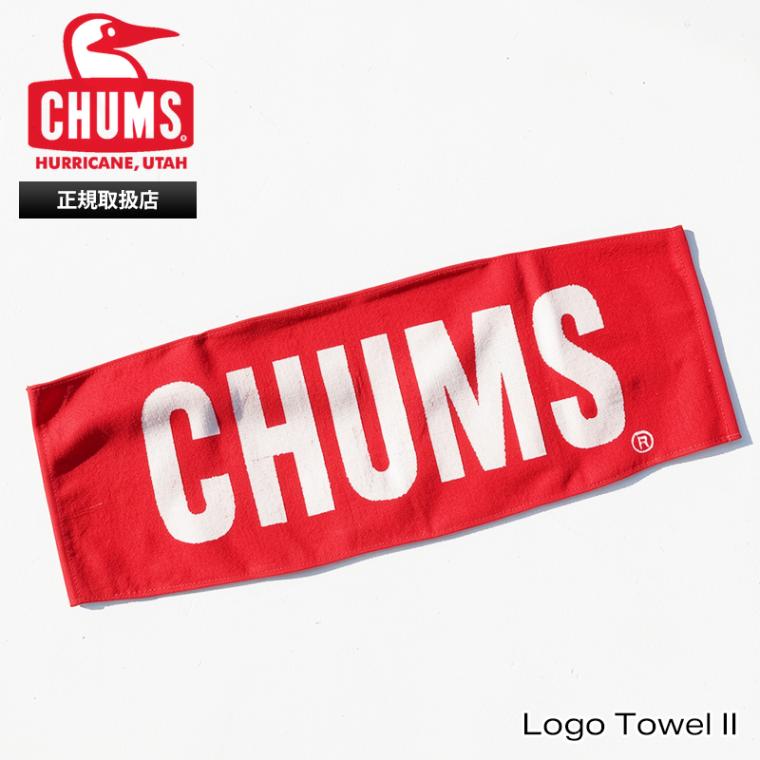 チャムス CHUMS タオル Logo Towel II ロゴタオル フェイスタオル 今治タオル 日本製 コットン スポーツ アウトドア フェス キャンプ ボートロゴ 日用品 雑貨 CH62-0181 | ブランド [正規取扱店]