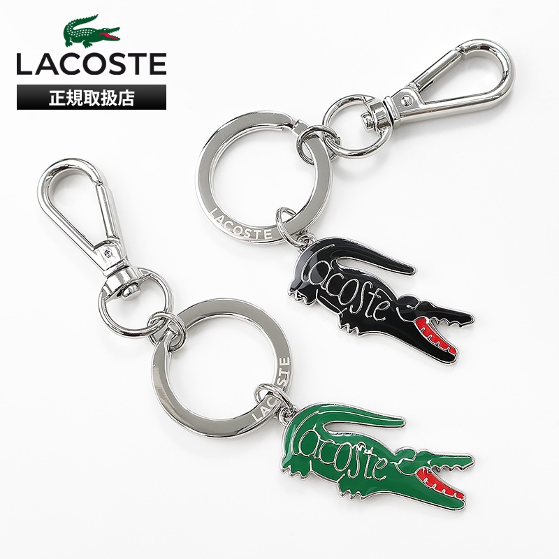 ラコステ LACOSTE キーホルダー ワニロゴ チャーム キーリング キーチャーム メタルチャーム メンズ レディース ロゴ 雑貨 小物 2026年秋冬 新作 NH1700KP | ブランド [正規取扱店]