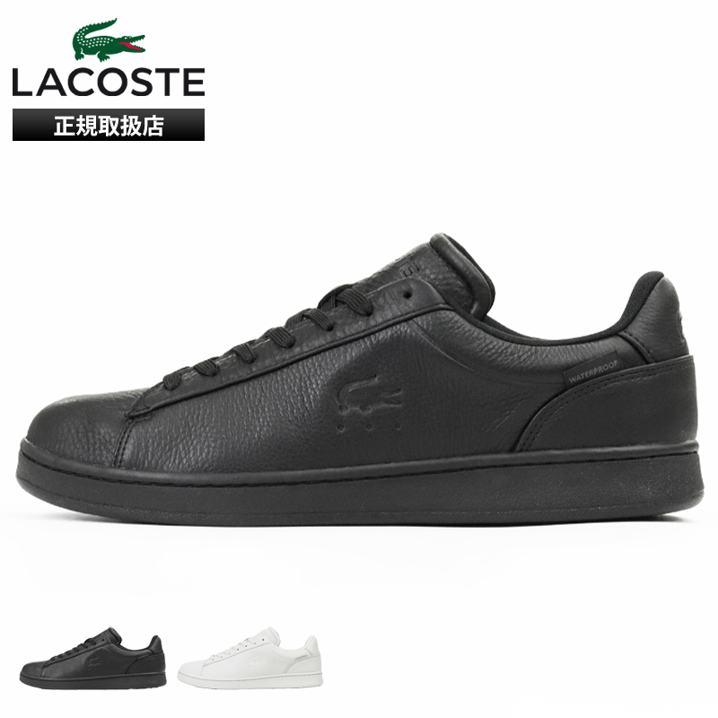 ラコステ LACOSTE スニーカー メンズ カーナビー シールド CARNABY SHIELD 226 1 SMA コートスニーカー ウォータープルーフ 靴 シューズ 防水 レザー 2026年秋冬 新作 52SMA0053 | ブランド [正規取扱店]