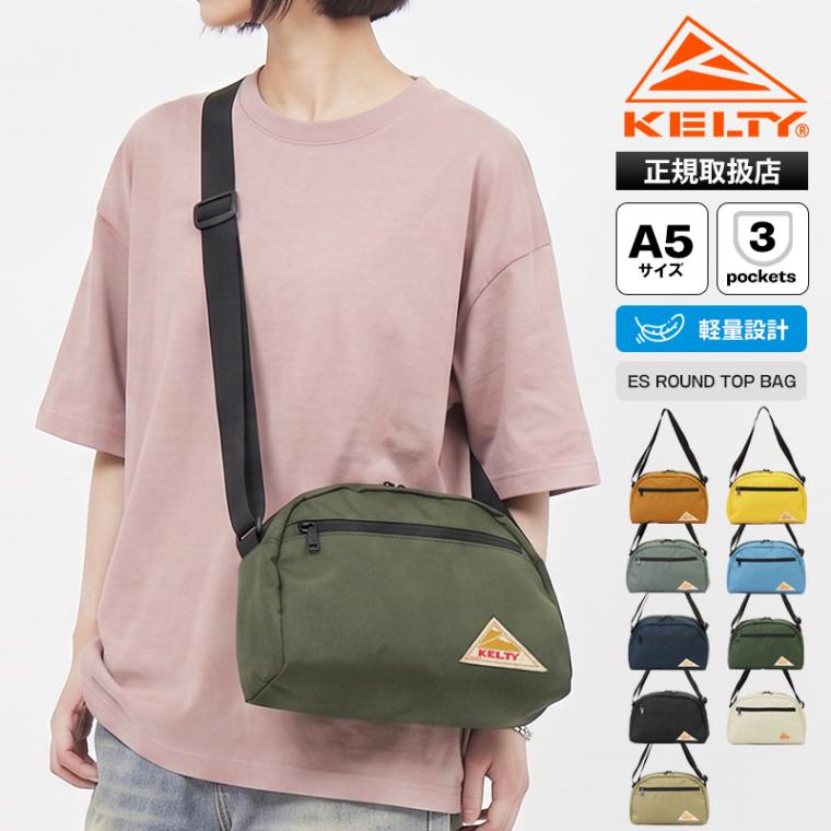 ケルティ KELTY ショルダーバッグ イーエス ラウンド トップ バッグ Mサイズ ES ROUND TOP BAG M ミニ ショルダー 8L メンズ レディース 斜め掛け アウトドア 軽量 ロゴ 2026年秋冬 新作 3259270426 | ブランド [正規取扱店]