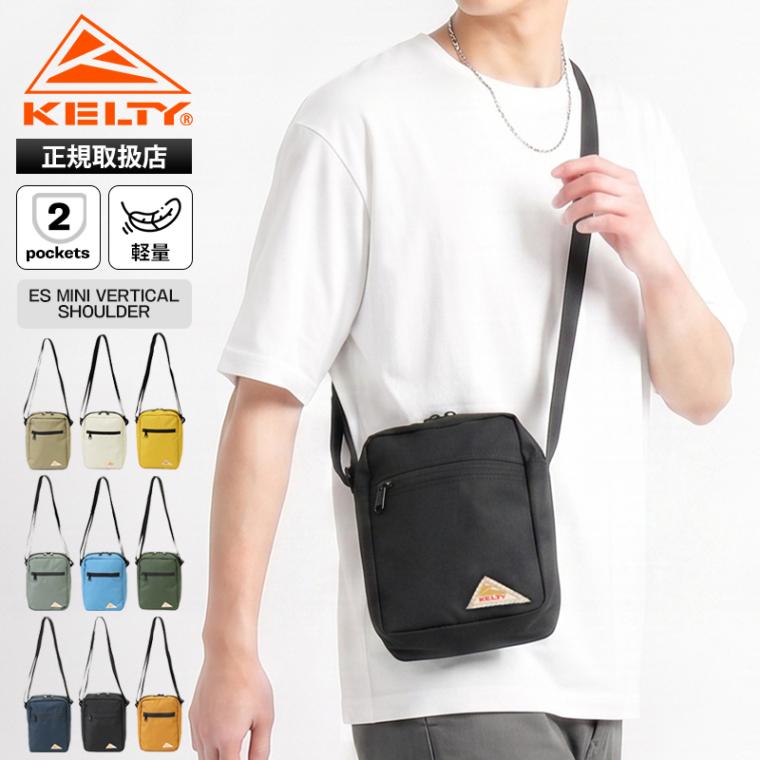 ケルティ KELTY ショルダーバッグ イーエス ミニ バーティカル ショルダー ES MINI VERTICAL SHOULDER ミニバッグ 縦型 メンズ レディース 斜め掛け アウトドア 軽量 ロゴ 2026年秋冬 新作 3259271426 | ブランド [正規取扱店]