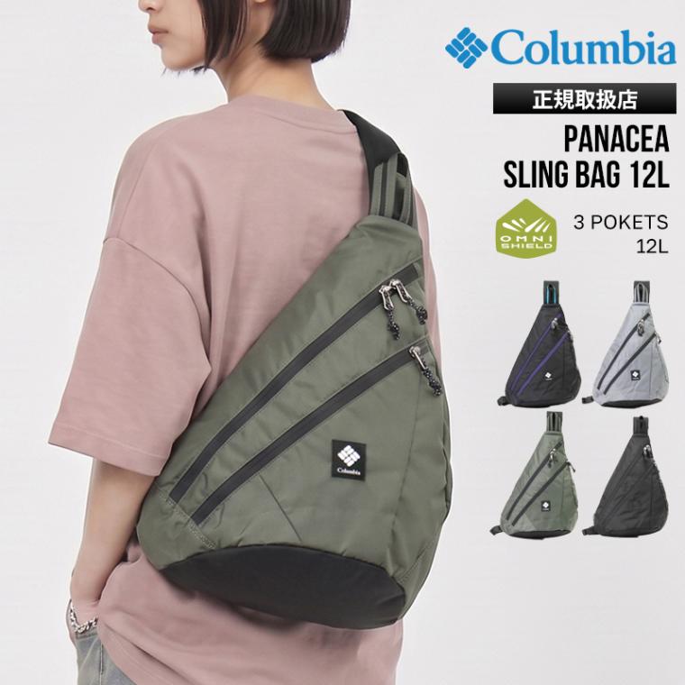コロンビア Columbia ボディバッグ Panacea Sling Bag パナシーア スリングバッグ ワンショルダー 12L メンズ レディース ショルダーバッグ 斜め掛け オムニシールド 撥水 軽量 ロゴ 2026年秋冬 新作 PU7256 | ブランド [正規取扱店]