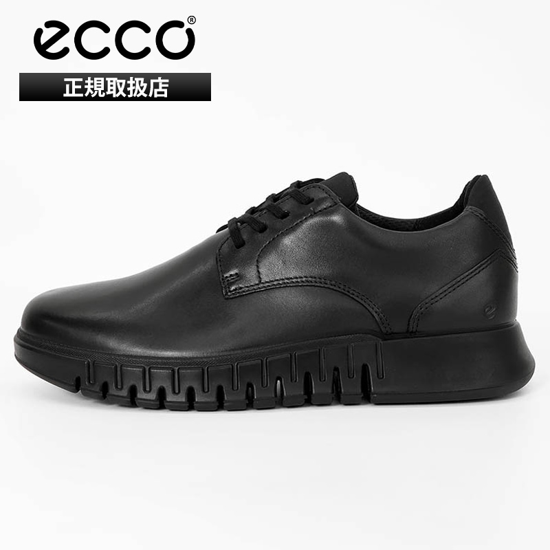 エコー ECCO スニーカー メンズ グルーヴ スタジオ Gruuv Studio M ウォーキングシューズ ビジネス レザー 靴 シューズ 軽量 2026年秋冬 新作 ブラック 51231451052 | ブランド [正規取扱店]