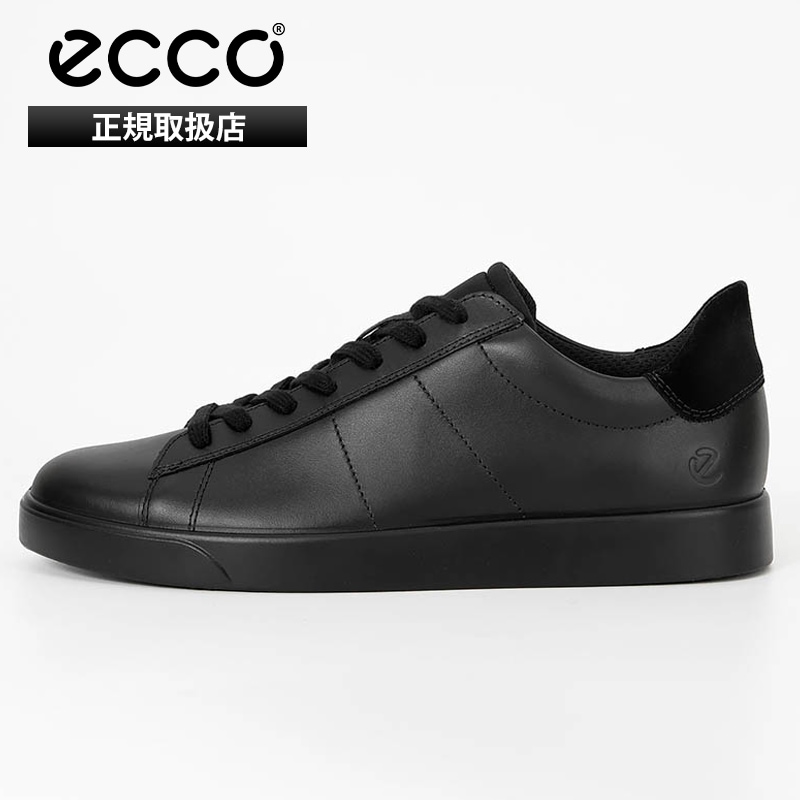 エコー ECCO スニーカー メンズ ストリート ライト Street Lite M ウォーキングシューズ レザー 靴 シューズ 軽量 2026年秋冬 新作 ブラック 52130451052 | ブランド [正規取扱店]