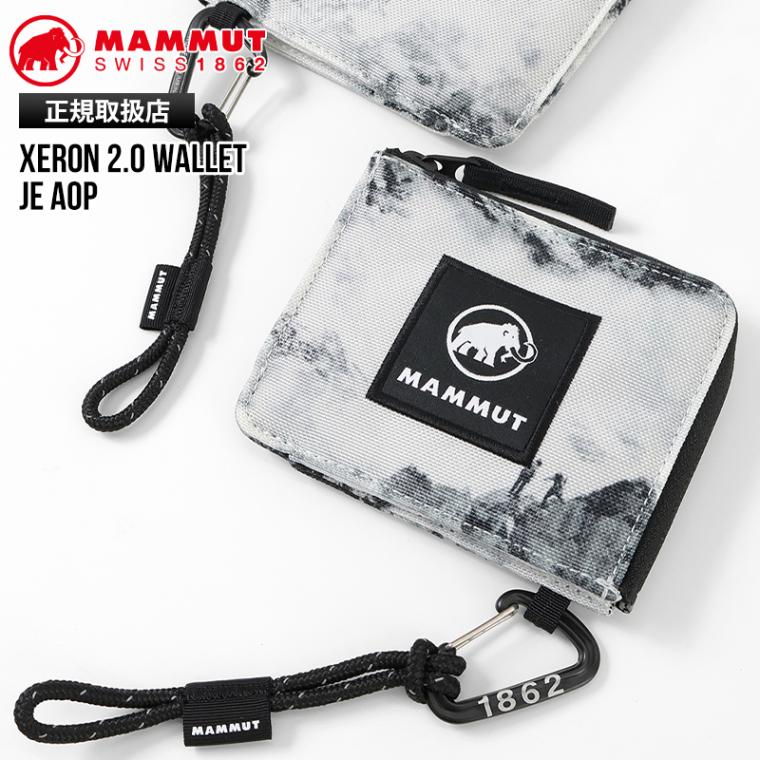 マムート MAMMUT コインケース Xeron 2.0 Wallet JE AOP エクセロン ウォレット ジャパンエクスクルーシブ オールオーバープリント ミニ財布 小銭入れ 小物 コード付き 日本限定 メンズ レディース 2026年秋冬 新作 105370 | ブランド [正規取扱店]