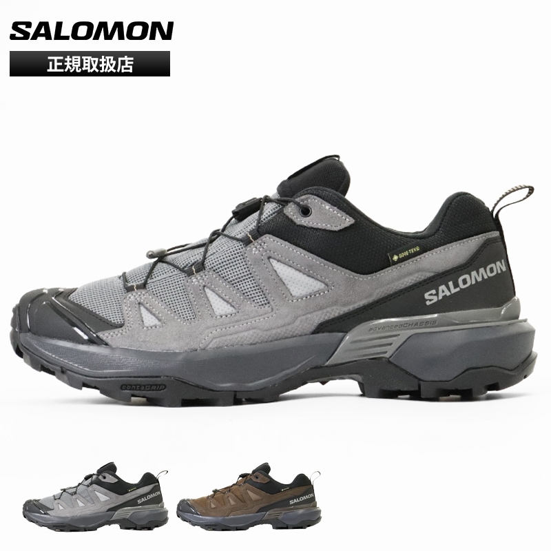 サロモン SALOMON スニーカー メンズ ウルトラ レザー ゴアテックス X ULTRA 360 LTR GTX ハイキングシューズ アウトドア トレッキング 靴 2026年秋冬 新作 GORE-TEX 防水 L47571200/L47571400 | ブランド [正規取扱店]