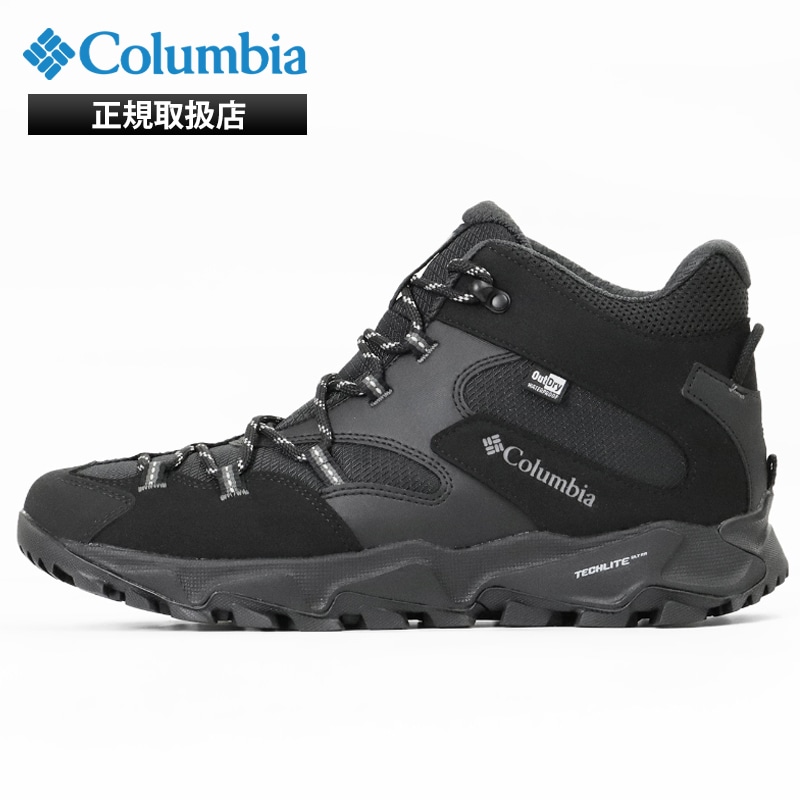 コロンビア Columbia スニーカー メンズ セイバー シックス ミッド アウトドライ SABER VI MID OUTDRY ミッドカット アウトドライ テックライトウルトラ アダプトトラックス 靴 防水 軽量 アウトドア 2026年秋冬 新作 YM8972 | ブランド [正規取扱店]