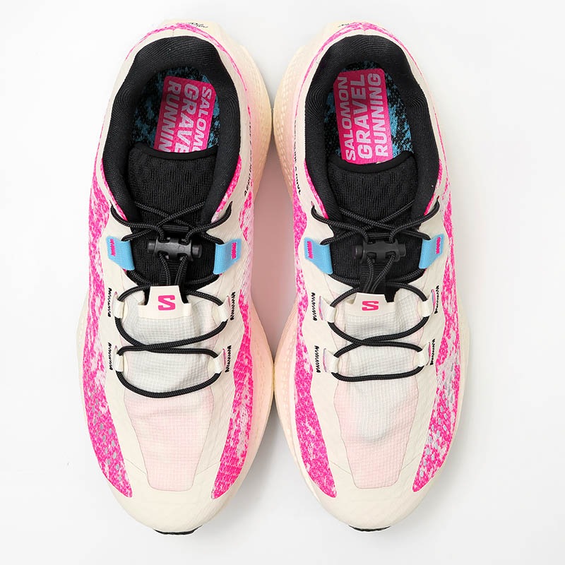サロモン SALOMON スニーカー レディース エアロ グライド グラベル AERO GLIDE 4 GRVL W ランニングシューズ ジョギング 靴 シューズ 軽量 ピンク L49175400 | ブランド [正規取扱店]