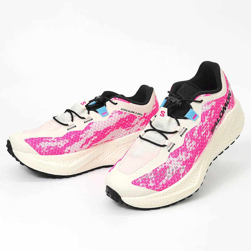 サロモン SALOMON スニーカー レディース エアロ グライド グラベル AERO GLIDE 4 GRVL W ランニングシューズ ジョギング 靴 シューズ 軽量 ピンク L49175400 | ブランド [正規取扱店]