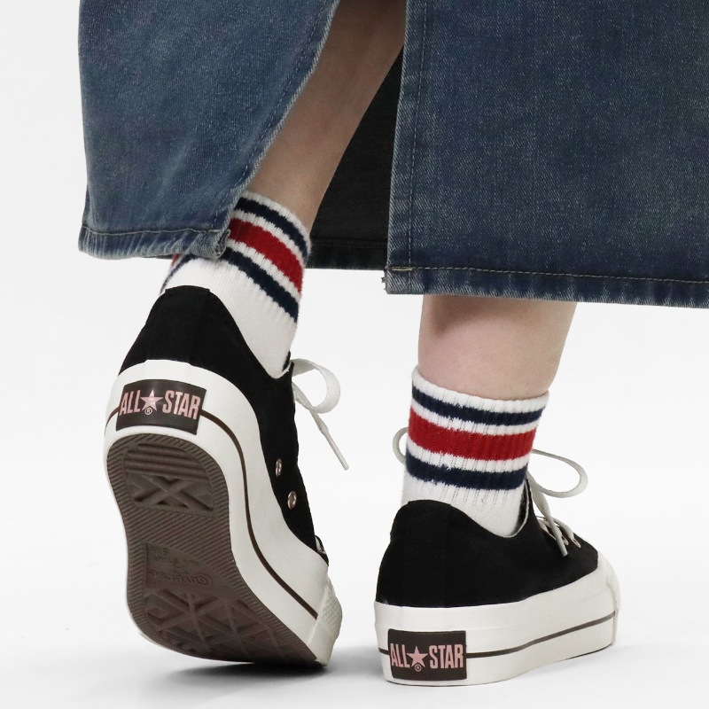 コンバース CONVERSE スニーカー レディース オールスター ALL STAR PLTS LOGODEUBRE PG OX ブラック 靴 2026SS CLASSIC VULCANIZE 31317272 | ブランド [正規取扱店]