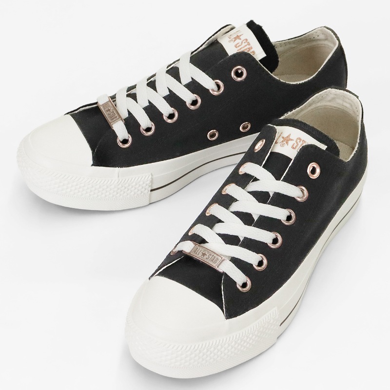 コンバース CONVERSE スニーカー レディース オールスター ALL STAR PLTS LOGODEUBRE PG OX ブラック 靴 2026SS CLASSIC VULCANIZE 31317272 | ブランド [正規取扱店]