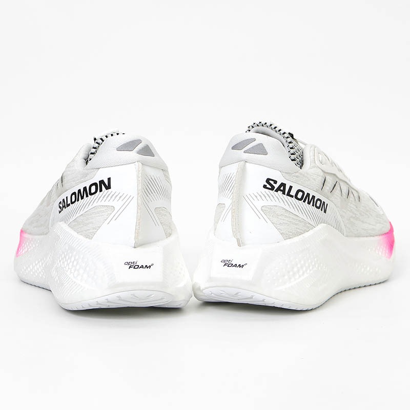 サロモン SALOMON スニーカー レディース エアロ グライド AERO GLIDE 4 W ランニングシューズ ジョギング ホワイト ブラック 靴 シューズ 軽量 L49151300 | ブランド [正規取扱店]
