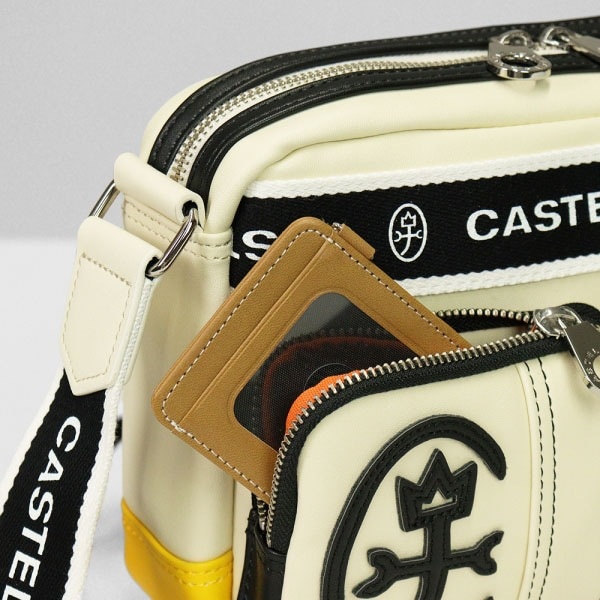 カステルバジャック CASTELBAJAC ショルダーバッグ ドミネ Domine メンズ ロゴ ミニバッグ 各色 24111 | ブランド [正規取扱店]