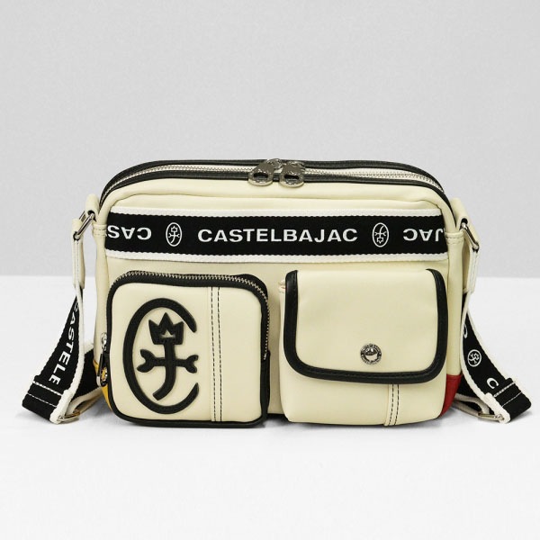 カステルバジャック CASTELBAJAC ショルダーバッグ ドミネ Domine メンズ ロゴ ミニバッグ 各色 24111 | ブランド [正規取扱店]