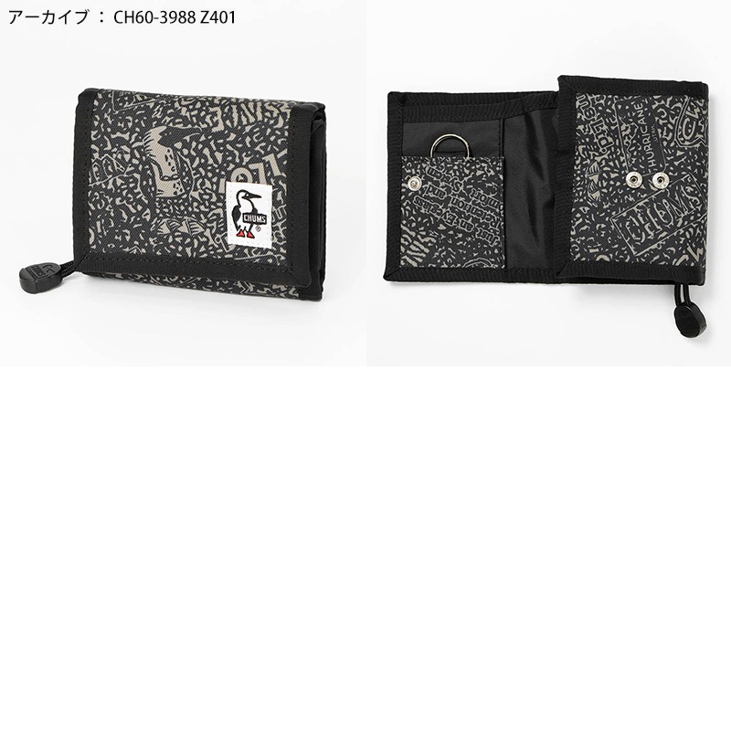 チャムス CHUMS 二つ折り財布 リサイクル マルチウォレット Recycle Multi Wallet 財布 ミニウォレット メンズ レディース ロゴ 軽量 CH60-3988 | ブランド [正規取扱店]
