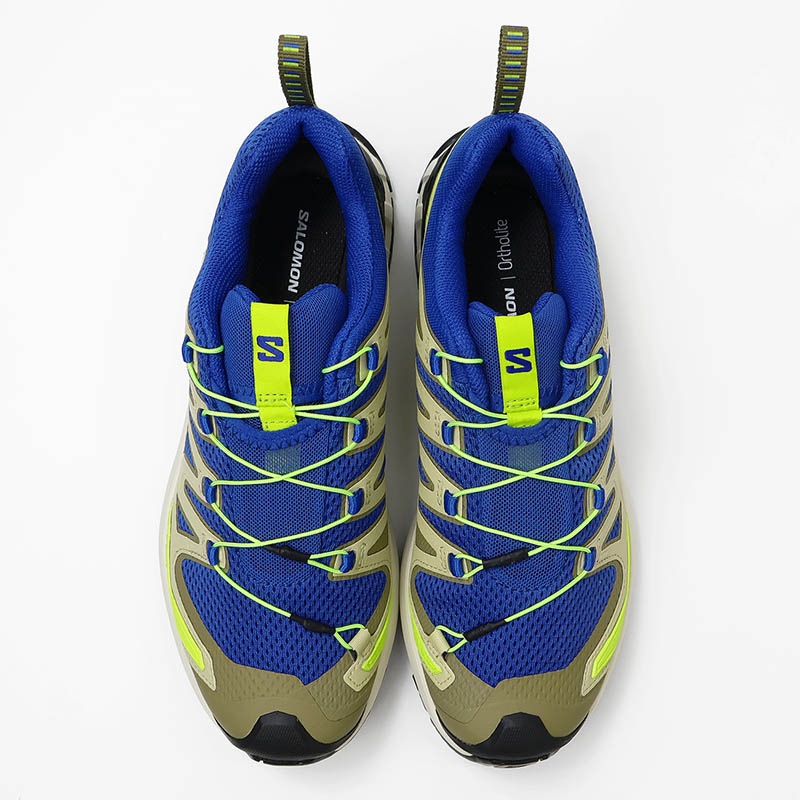 サロモン SALOMON スニーカー メンズ XA PRO 3D V9 トレイルランニングシューズ ジョギング トレラン ランニング アウトドア 靴 シューズ 軽量 ブルー L49145500 | ブランド [正規取扱店]