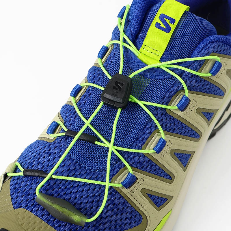 サロモン SALOMON スニーカー メンズ XA PRO 3D V9 トレイルランニングシューズ ジョギング トレラン ランニング アウトドア 靴 シューズ 軽量 ブルー L49145500 | ブランド [正規取扱店]
