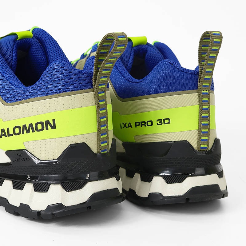 サロモン SALOMON スニーカー メンズ XA PRO 3D V9 トレイルランニングシューズ ジョギング トレラン ランニング アウトドア 靴 シューズ 軽量 ブルー L49145500 | ブランド [正規取扱店]