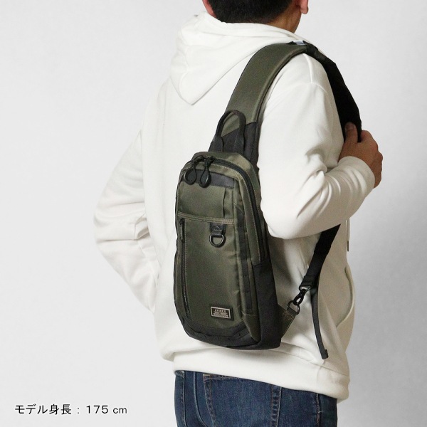 アヴィレックス AVIREX ボディバッグ ソリッド SOLID メンズ スリングバッグ 抗菌・防臭加工 各色 AX2051 | ブランド [正規取扱店]