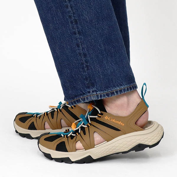 コロンビア Columbia サンダル メンズ ピークフリーク ラッシュ シャンダル PEAKFREAK RUSH SHANDAL Delta/Mango スポーツサンダル 靴 BM0341 257 | ブランド [正規取扱店]
