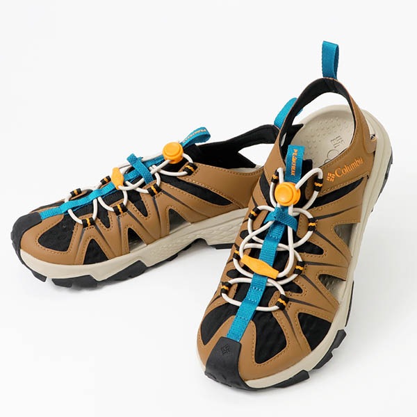 コロンビア Columbia サンダル メンズ ピークフリーク ラッシュ シャンダル PEAKFREAK RUSH SHANDAL Delta/Mango スポーツサンダル 靴 BM0341 257 | ブランド [正規取扱店]