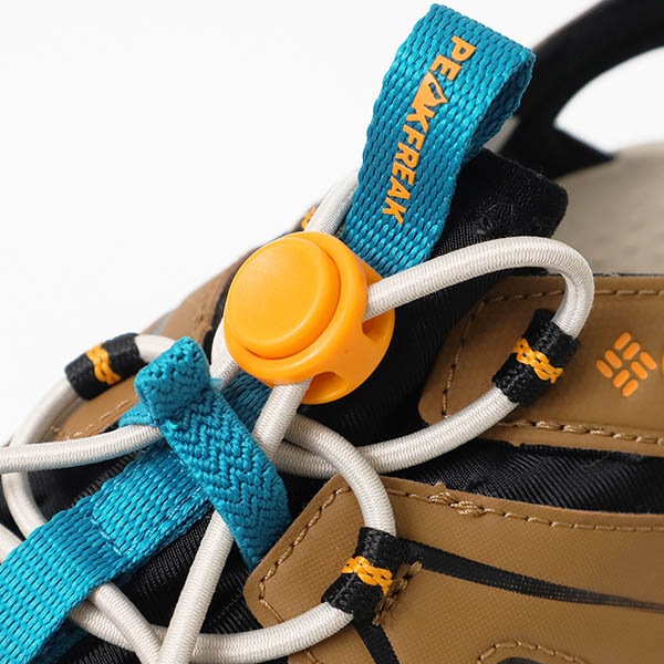 コロンビア Columbia サンダル メンズ ピークフリーク ラッシュ シャンダル PEAKFREAK RUSH SHANDAL Delta/Mango スポーツサンダル 靴 BM0341 257 | ブランド [正規取扱店]
