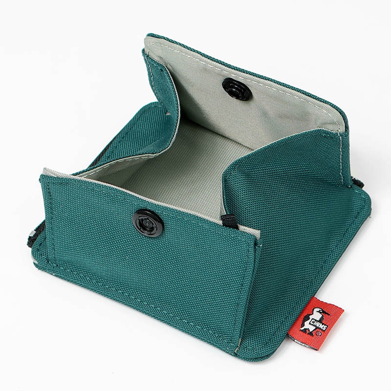 チャムス CHUMS ミニ財布 リサイクル エル シェイプト ジップウォレット Recycle L-Shaped Zip Wallet L字型 財布 コインケース メンズ レディース ロゴ 軽量 各色 CH60-3996 | ブランド [正規取扱店]