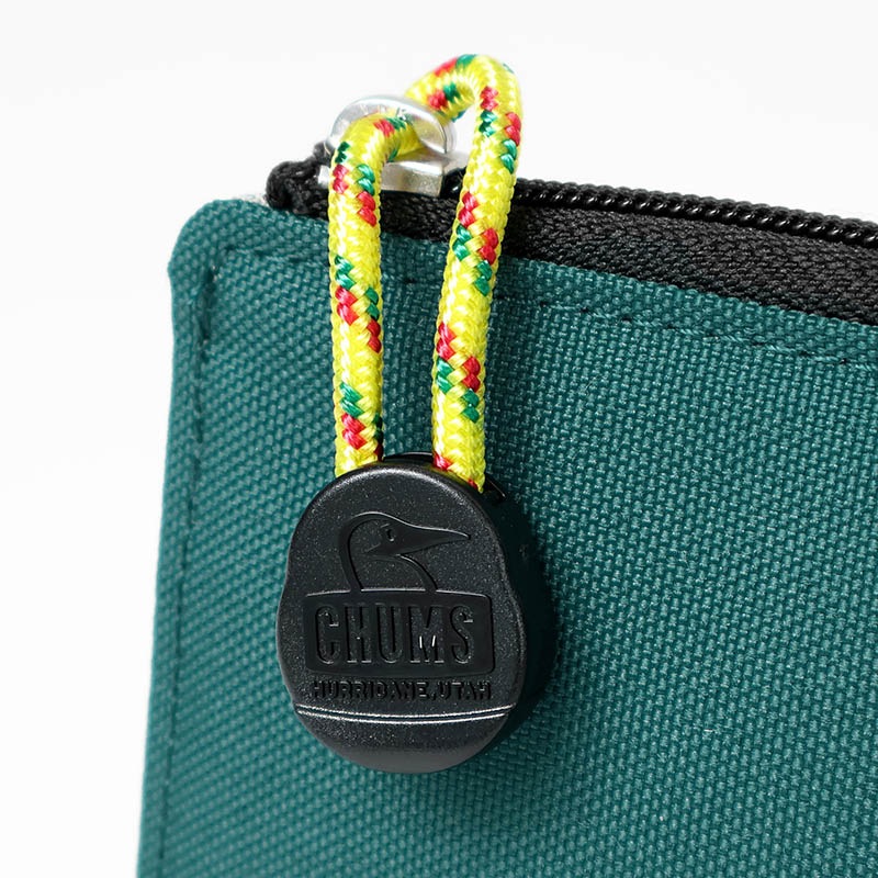 チャムス CHUMS ミニ財布 リサイクル エル シェイプト ジップウォレット Recycle L-Shaped Zip Wallet L字型 財布 コインケース メンズ レディース ロゴ 軽量 各色 CH60-3996 | ブランド [正規取扱店]