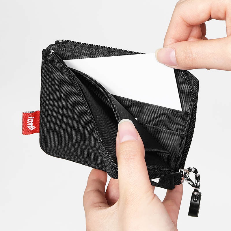 チャムス CHUMS ミニ財布 リサイクル エル シェイプト ジップウォレット Recycle L-Shaped Zip Wallet L字型 財布 コインケース メンズ レディース ロゴ 軽量 各色 CH60-3996 | ブランド [正規取扱店]