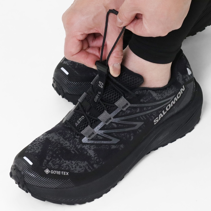 サロモン SALOMON スニーカー メンズ エアロ フロー グラベル AERO
