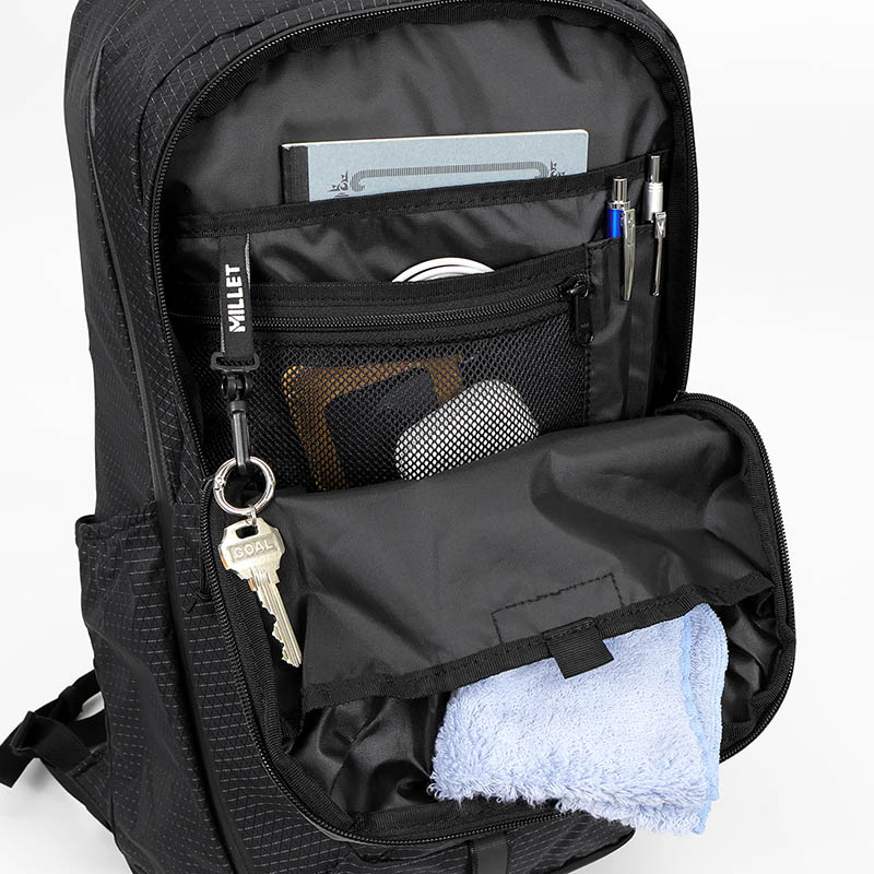 ミレー MILLET バックパック SEMNOZ 25 セムノ メンズ レディース デイパック リュック 25L 撥水 ロゴ 2026年春夏新作 2026SS 各色 MIS01334 | ブランド [正規取扱店]