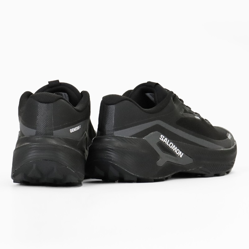 サロモン SALOMON スニーカー メンズ ジェネシス ゴアテックス GENESIS 2 GTX トレイルランニングシューズ ジョギング トレラン ランニング アウトドア 靴 GORE-TEX 防水 2026年秋冬 新作 ブラック L49300300 | ブランド [正規取扱店]