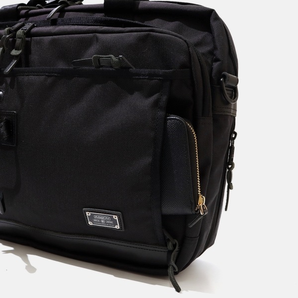 アッソブ AS2OV ビジネスバッグ EXCLUSIVE BALLISTIC NYLON BUSINESS BAG L エクスクルーシブ バリスティック ナイロン ショルダーバッグ ブラック 061305 | ブランド [正規取扱店]