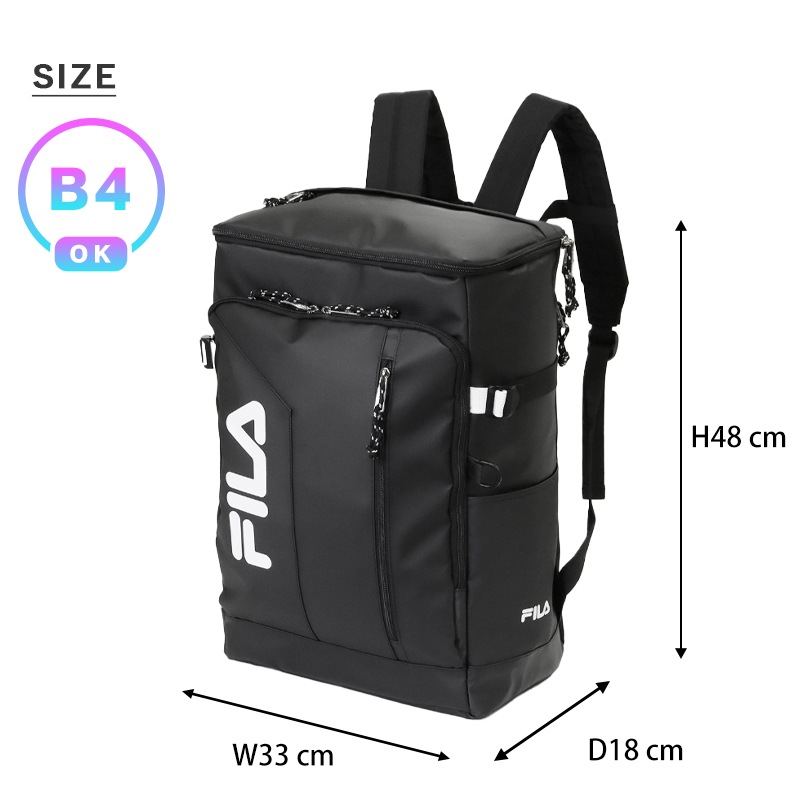 フィラ FILA バックパック サイン スクエアリュック メンズ レディース 
