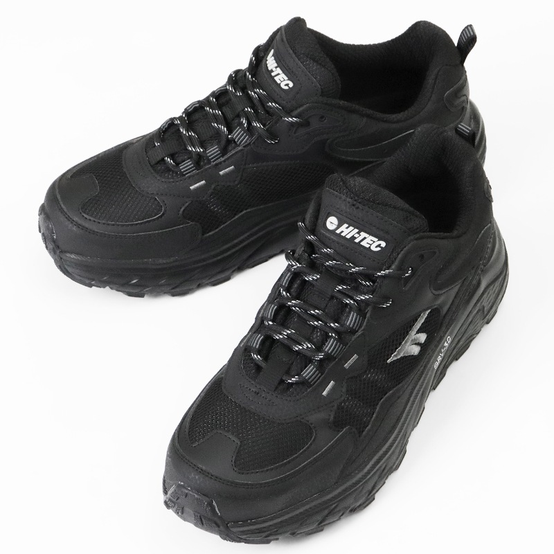ハイテック HI-TEC スニーカー メンズ HT HKU16 EASTEND WP イーストエンド ウォータープルーフ 靴 シューズ 厚底 防水 ブラック 53143346 BLACK | ブランド [正規取扱店]