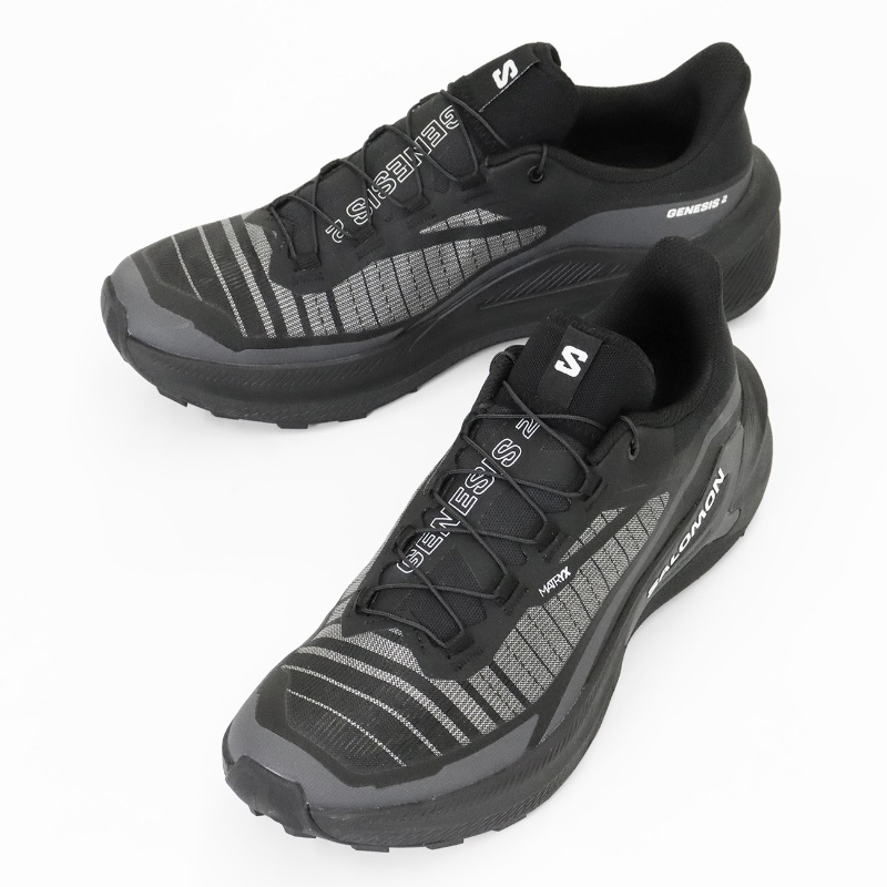サロモン SALOMON スニーカー メンズ ジェネシス GENESIS 2 トレイルランニングシューズ ジョギング トレラン ランニング アウトドア 靴 2026年秋冬 新作 ブラック L49299800 | ブランド [正規取扱店]