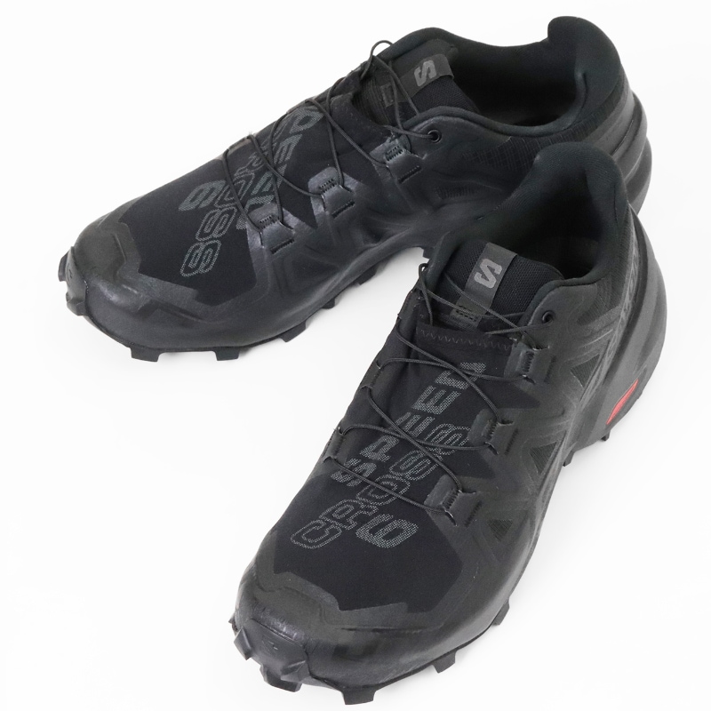 サロモン SALOMON スニーカー メンズ スピードクロス ワイド SPEEDCROSS 6 WIDE トレイルランニングシューズ ブラック ファントム 靴 2026SS L41744000 | ブランド [正規取扱店]