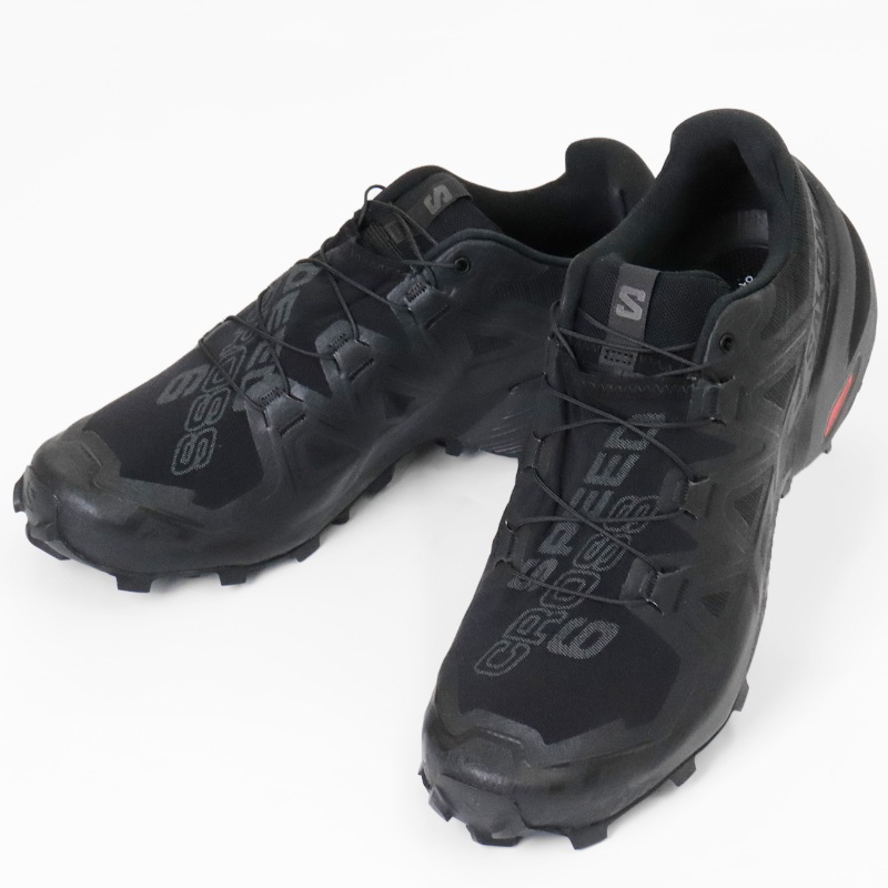 サロモン SALOMON スニーカー メンズ スピードクロス ワイド SPEEDCROSS 6 WIDE トレイルランニングシューズ ブラック ファントム 靴 2026SS L41744000 | ブランド [正規取扱店]