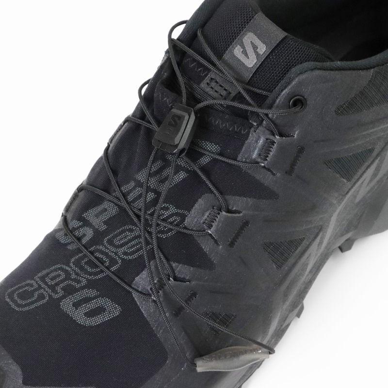 サロモン SALOMON スニーカー メンズ スピードクロス ワイド SPEEDCROSS 6 WIDE トレイルランニングシューズ ブラック ファントム 靴 2026SS L41744000 | ブランド [正規取扱店]