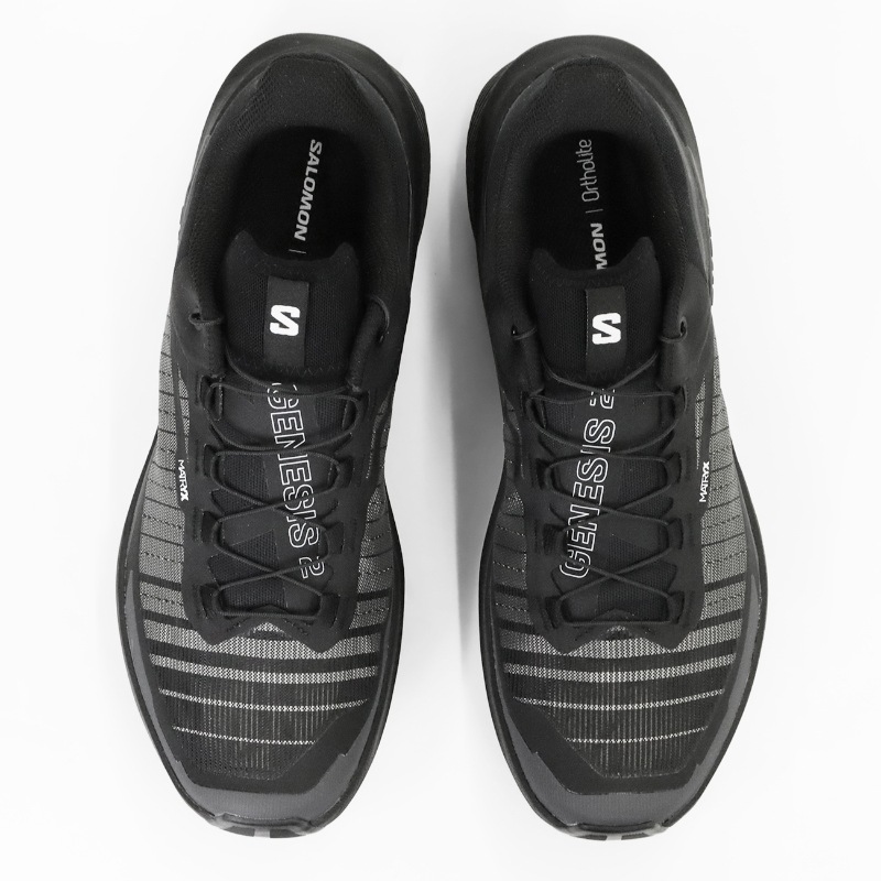 サロモン SALOMON スニーカー メンズ レディース ジェネシス ワイド GENESIS 2 WIDE トレイルランニングシューズ ジョギング トレラン ランニング アウトドア 靴 2026年秋冬 新作 ブラック L45388500 | ブランド [正規取扱店]